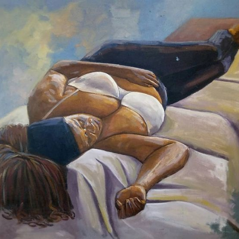 SLEEPING WOMAN